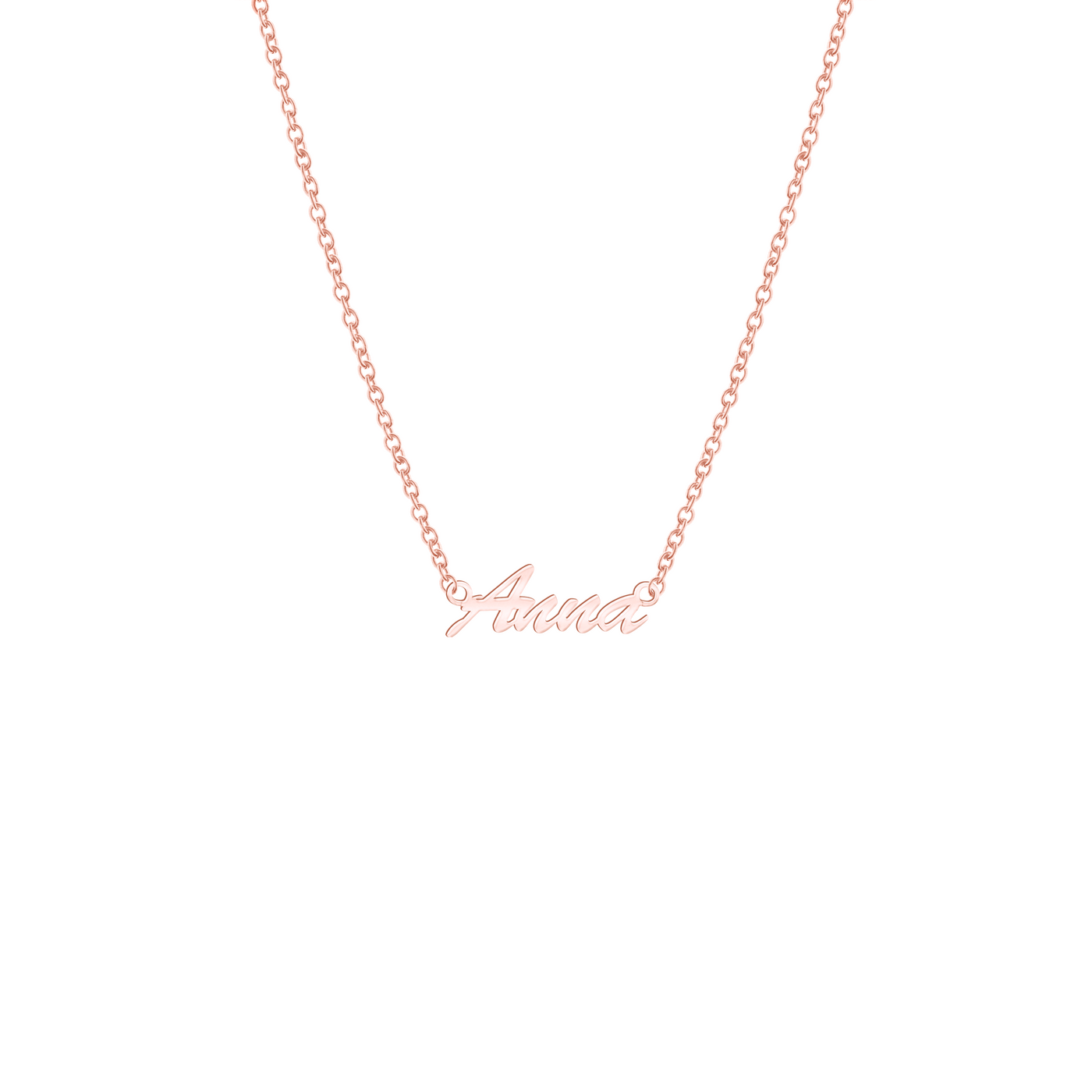 Collier de nom "Handwriting" (Argent)