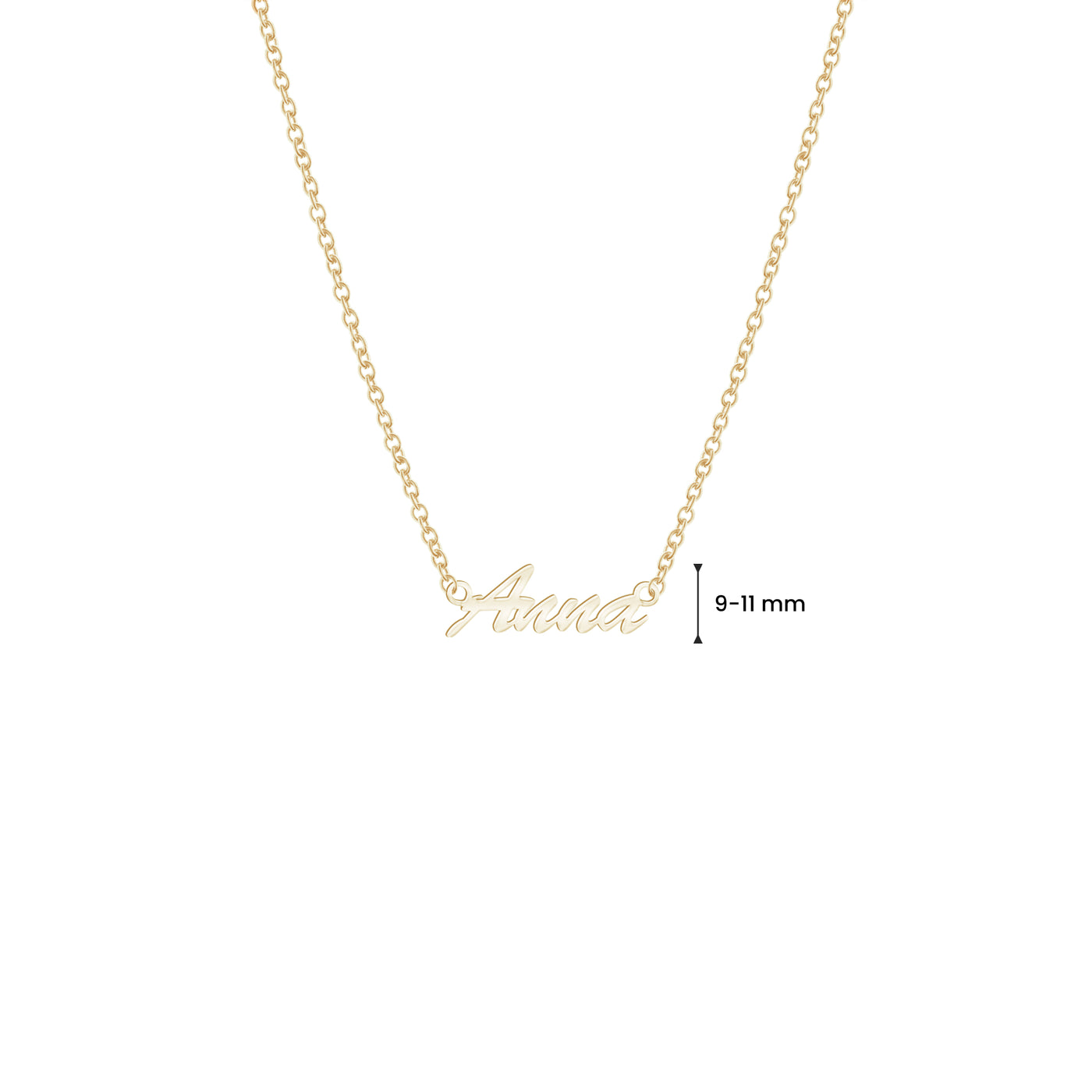 Collier de nom "Handwriting" (Argent)