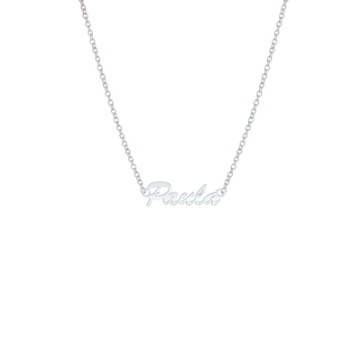 Naamketting "Handschrift" (Zilver)